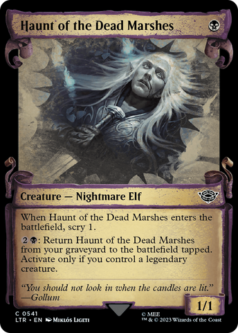 Haunt of the Dead Marshes [The Lord of the Rings: Tales of Middle-Earth Showcase Scrolls] - The Mythic Store | 24h Order Processing