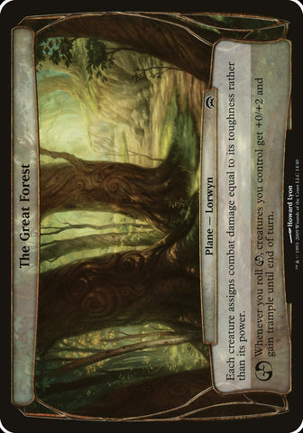 The Great Forest (Planes) [Planechase Planes] - The Mythic Store | 24h Order Processing