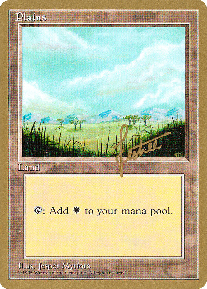 Plains (bl365) (Bertrand Lestree) [Pro Tour Collector Set] - The Mythic Store | 24h Order Processing
