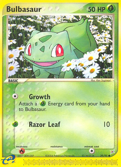Bulbasaur (39/95) [EX: Team Magma vs Team Aqua] - The Mythic Store | 24h Order Processing