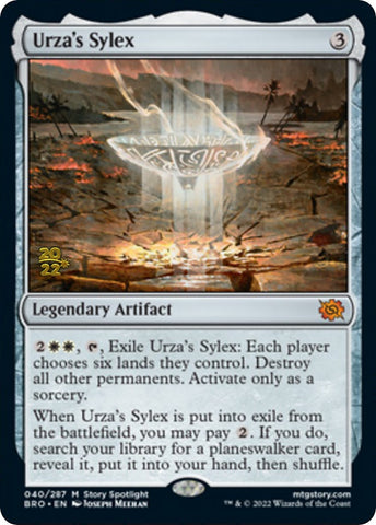 Urza's Sylex [The Brothers' War Prerelease Promos] - The Mythic Store | 24h Order Processing