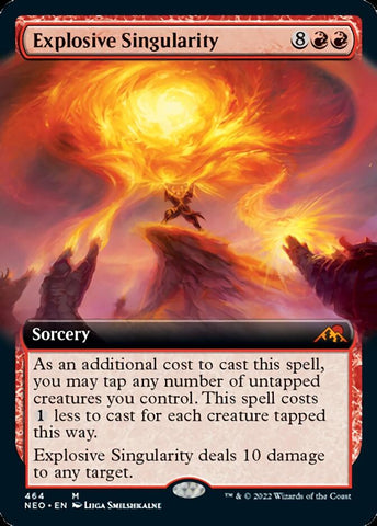 Explosive Singularity (Extended Art) [Kamigawa: Neon Dynasty] - The Mythic Store | 24h Order Processing