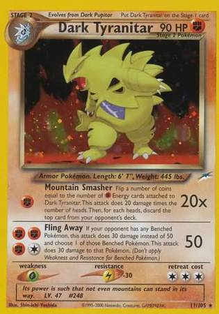 Dark Tyranitar (11/105) [Neo Destiny Unlimited] - The Mythic Store | 24h Order Processing