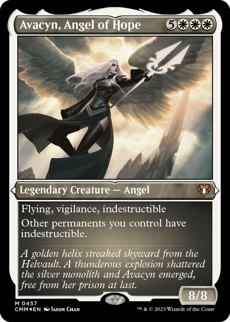 Avacyn, Angel of Hope (Foil Etched) [Commander Masters] - The Mythic Store | 24h Order Processing