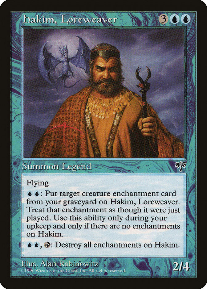 Hakim, Loreweaver [Mirage] - The Mythic Store | 24h Order Processing