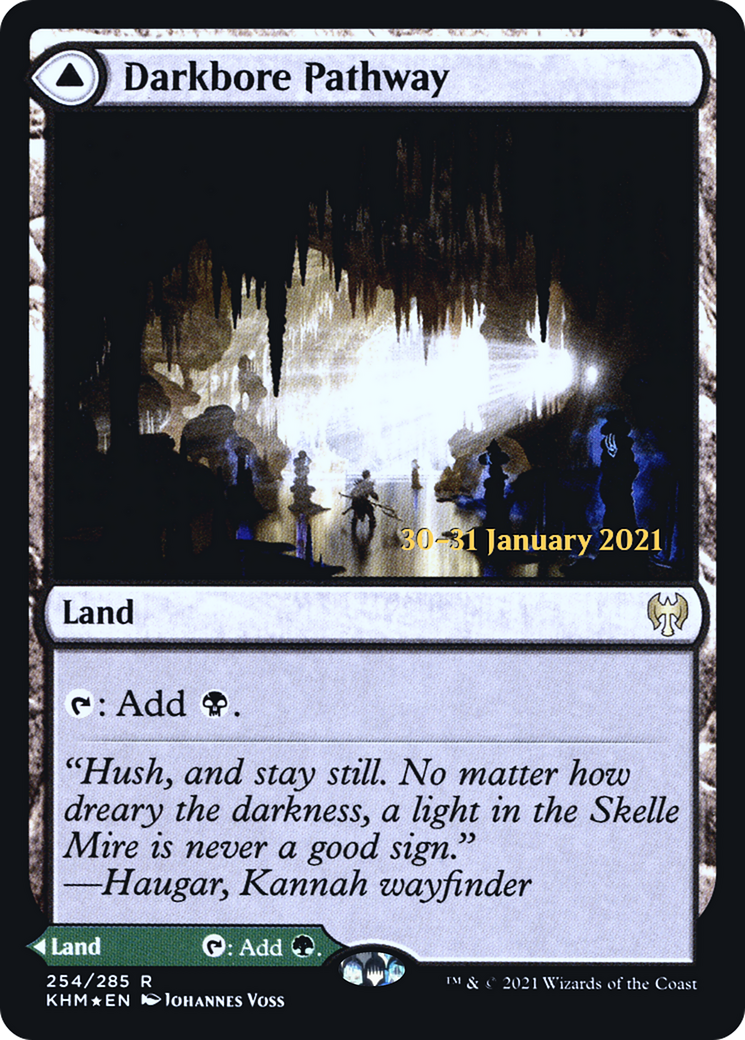 Darkbore Pathway // Slitherbore Pathway [Kaldheim Prerelease Promos] - The Mythic Store | 24h Order Processing