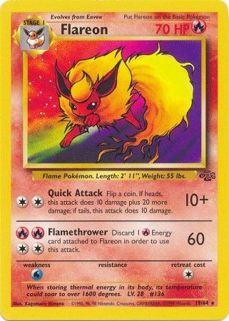 Flareon (19/64) [Jungle Unlimited] - The Mythic Store | 24h Order Processing