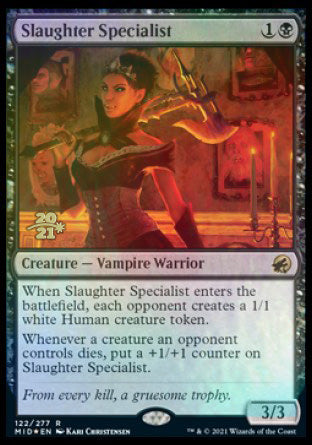 Slaughter Specialist [Innistrad: Midnight Hunt Prerelease Promos] - The Mythic Store | 24h Order Processing