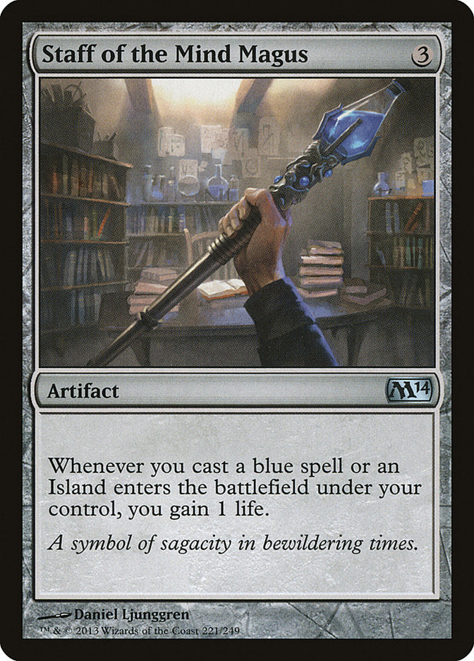 Staff of the Mind Magus [Magic 2014] - The Mythic Store | 24h Order Processing