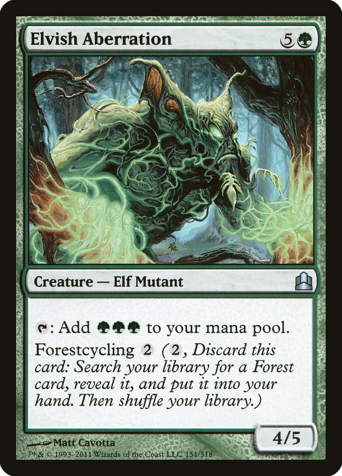 Elvish Aberration [Commander 2011] - The Mythic Store | 24h Order Processing