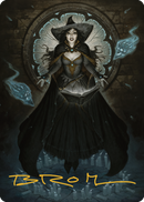 Tasha, the Witch Queen Art Card (76) (Gold-Stamped Signature) [Commander Legends: Battle for Baldur's Gate Art Series] - The Mythic Store | 24h Order Processing