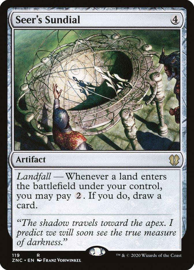 Seer's Sundial [Zendikar Rising Commander] - The Mythic Store | 24h Order Processing