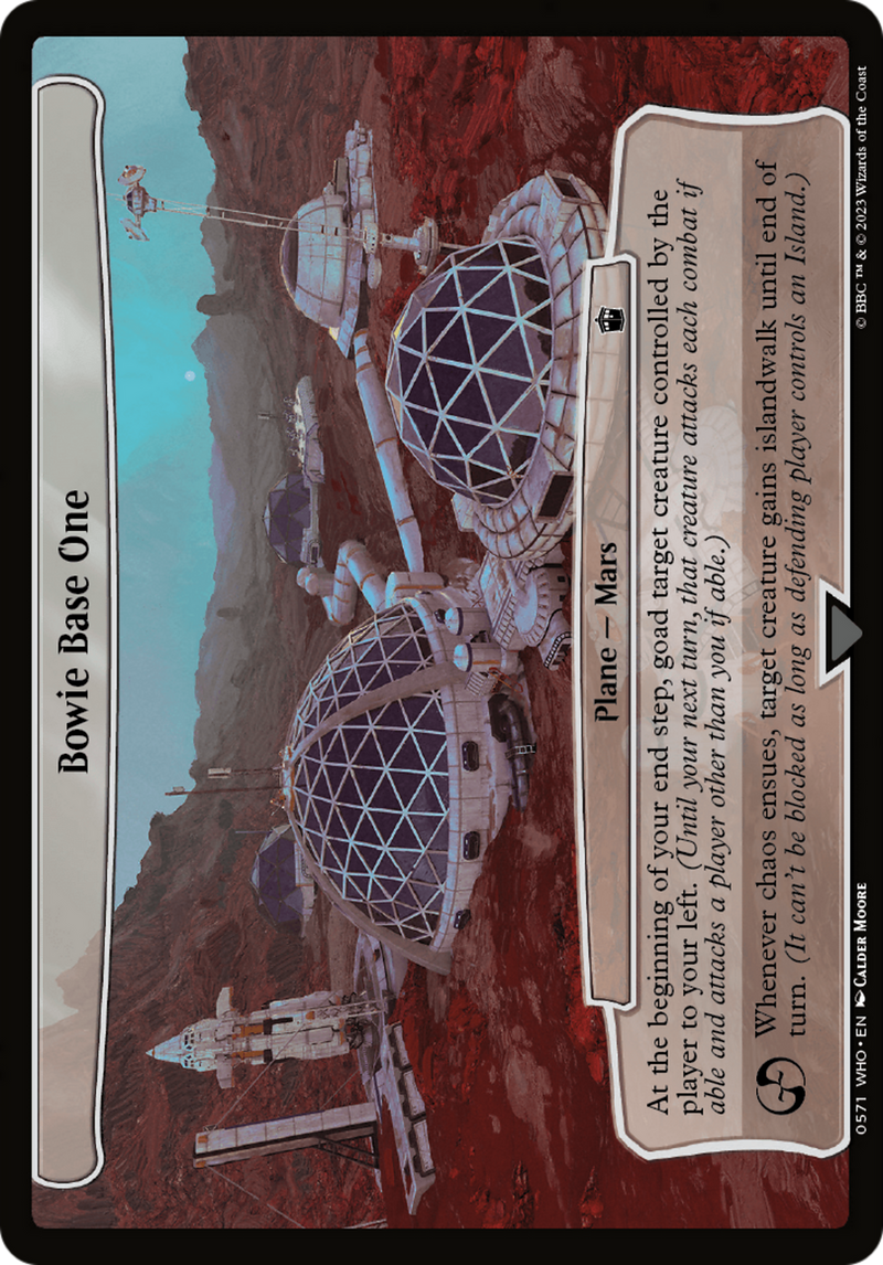 Bowie Base One [Doctor Who] - The Mythic Store | 24h Order Processing