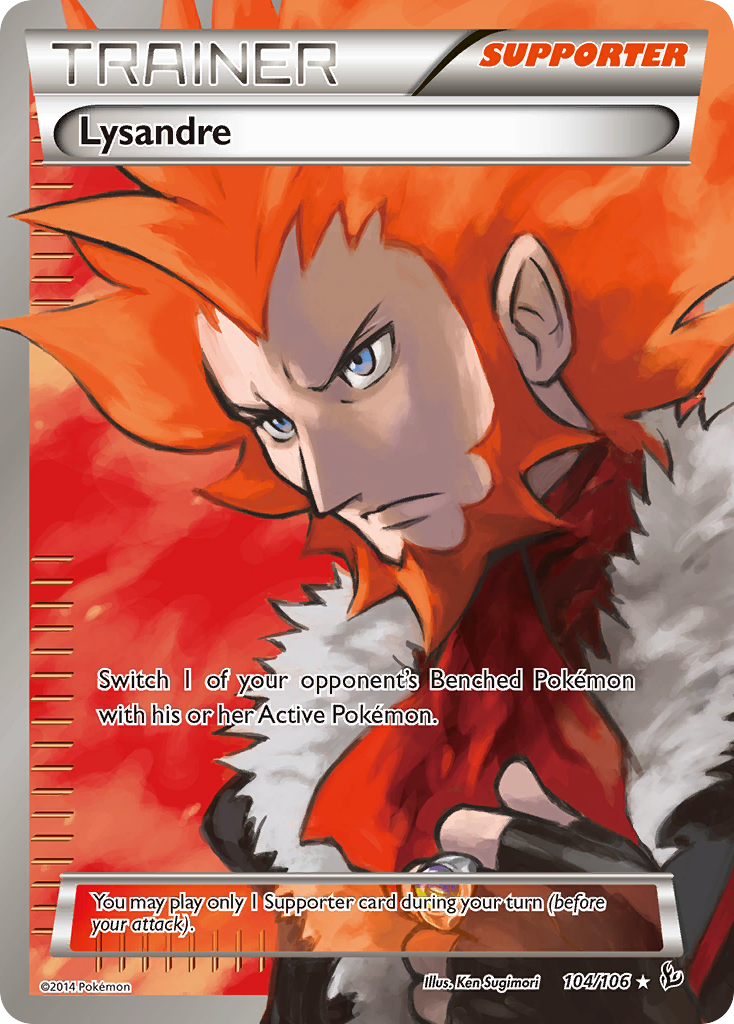 Lysandre (104/106) [XY: Flashfire] - The Mythic Store | 24h Order Processing