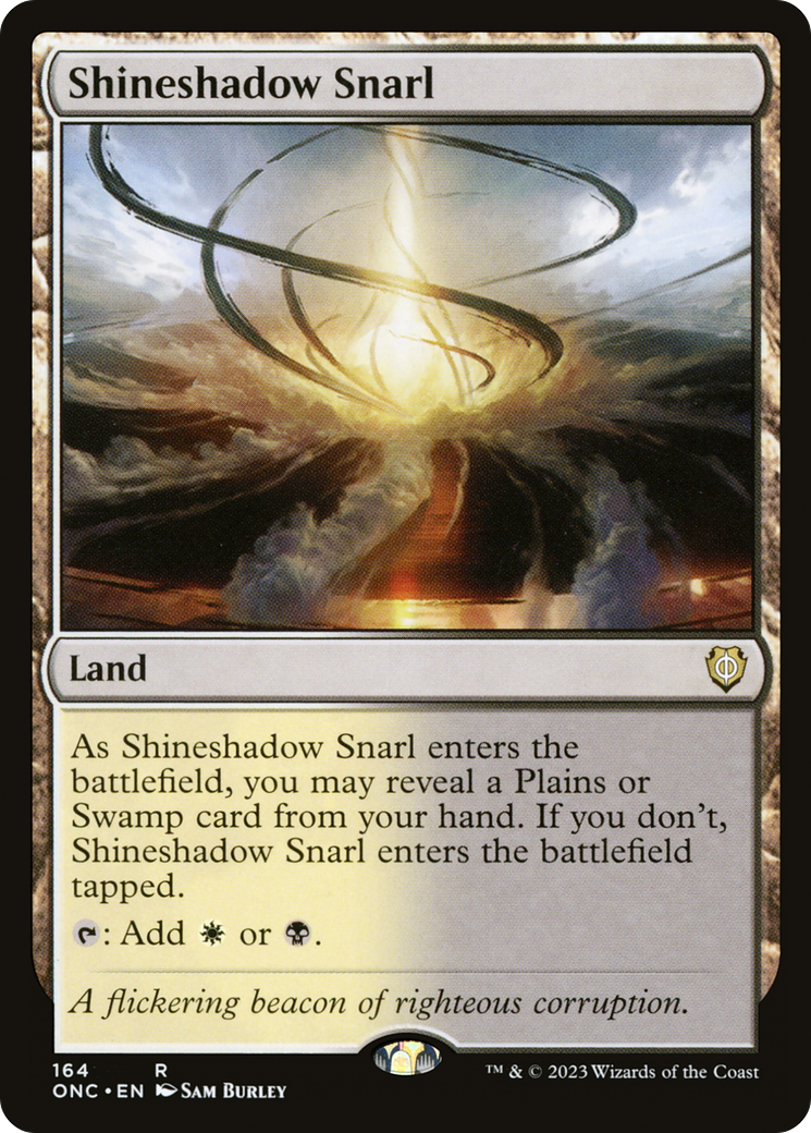 Shineshadow Snarl [Phyrexia: All Will Be One Commander] - The Mythic Store | 24h Order Processing