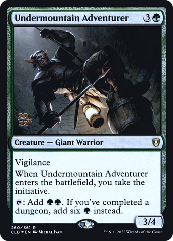 Undermountain Adventurer [Commander Legends: Battle for Baldur's Gate Prerelease Promos] - The Mythic Store | 24h Order Processing