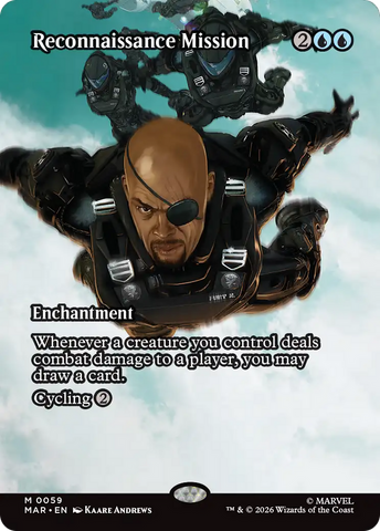 Reconnaissance Mission (Borderless) [Marvel Universe: Eternal-Legal] - The Mythic Store | 24h Order Processing