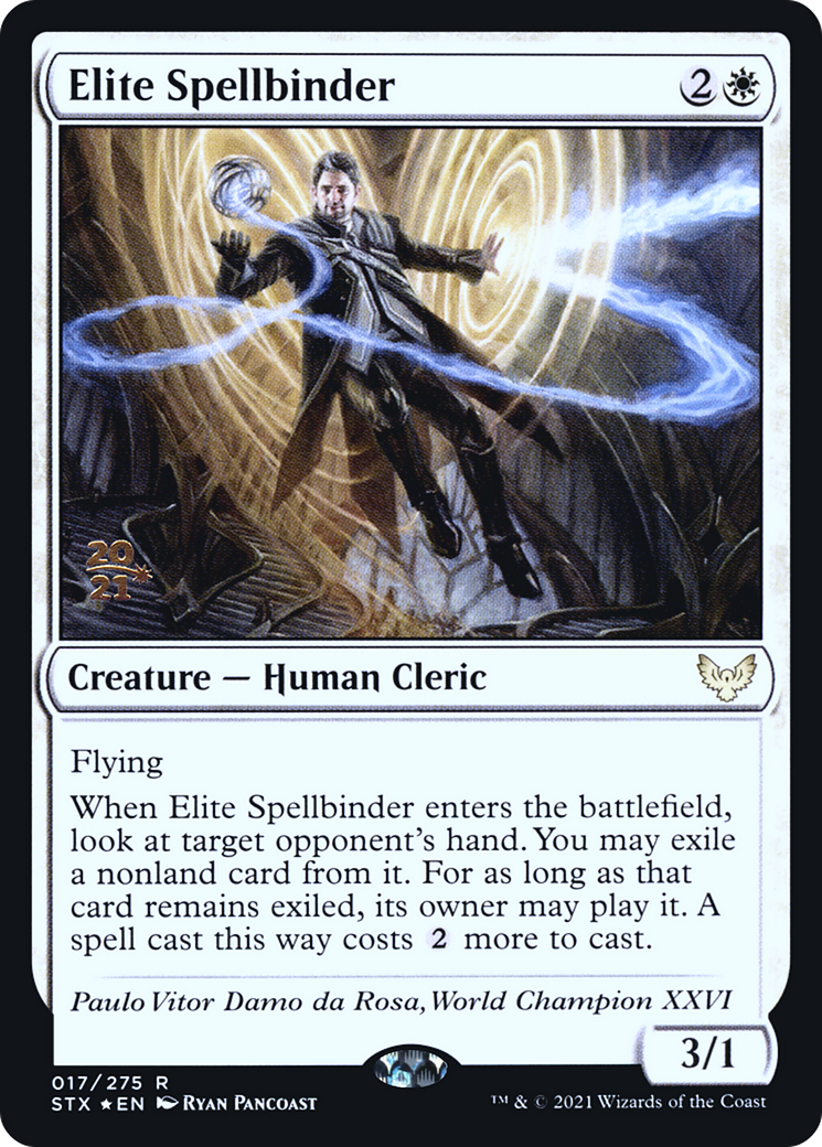Elite Spellbinder [Strixhaven: School of Mages Prerelease Promos] - The Mythic Store | 24h Order Processing