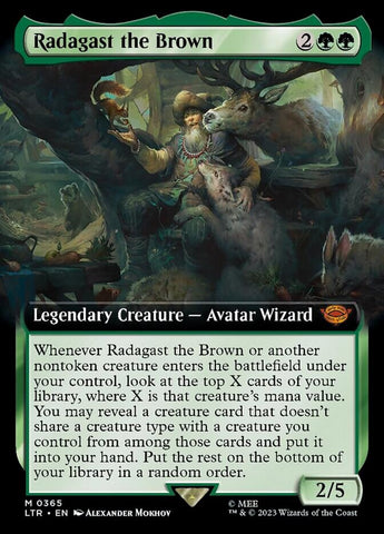 Radagast the Brown (Extended Art) [The Lord of the Rings: Tales of Middle-Earth] - The Mythic Store | 24h Order Processing