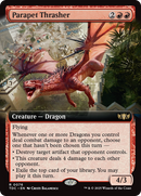 Parapet Thrasher (Extended Art) [Tarkir: Dragonstorm Commander] - The Mythic Store | 24h Order Processing