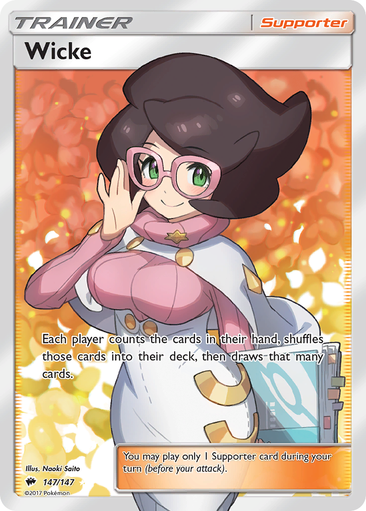 Wicke (147/147) [Sun & Moon: Burning Shadows] - The Mythic Store | 24h Order Processing