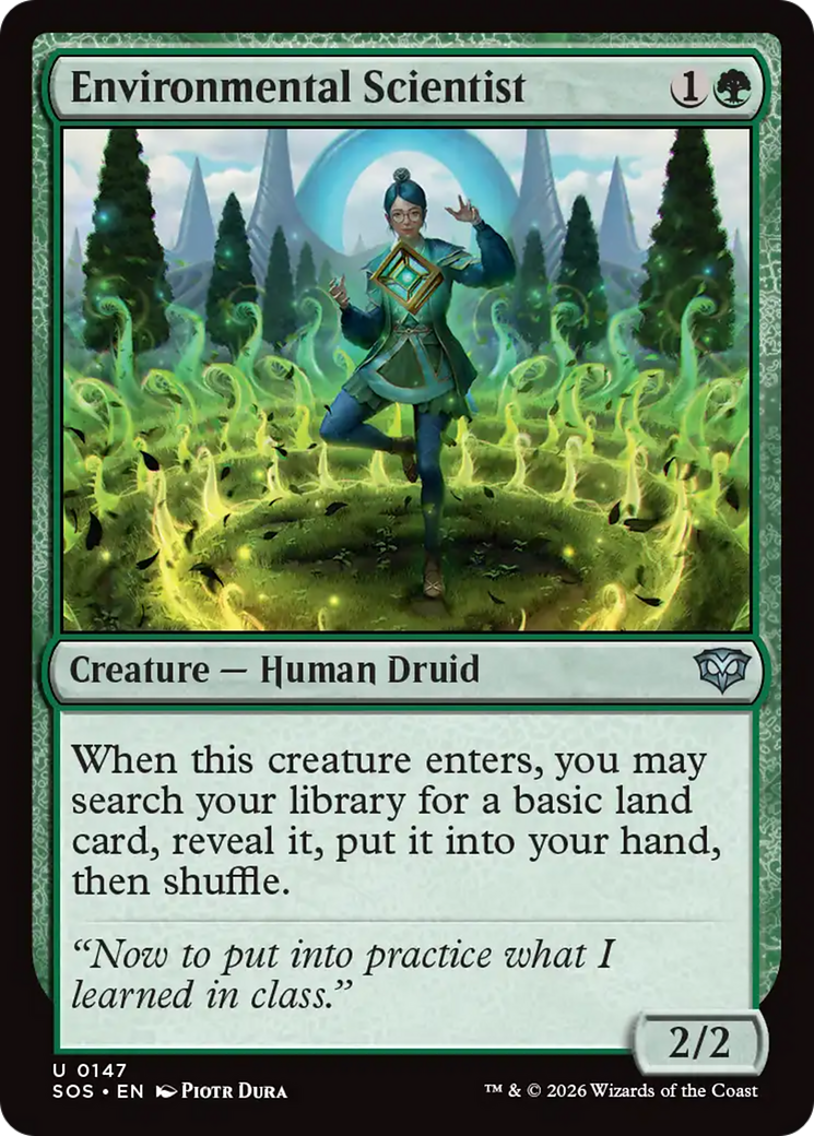 Environmental Scientist [Secrets of Strixhaven] - The Mythic Store | 24h Order Processing