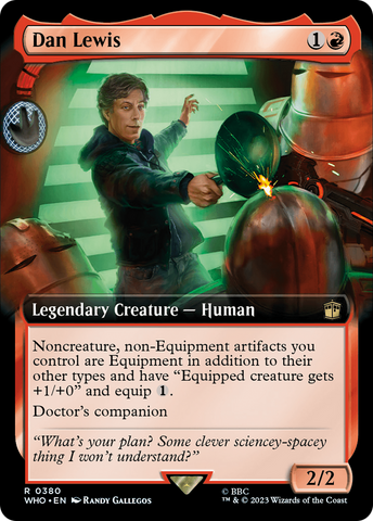 Dan Lewis (Extended Art) [Doctor Who] - The Mythic Store | 24h Order Processing