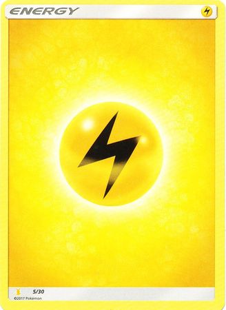 Lightning Energy (5/30) [Sun & Moon: Trainer Kit - Alolan Raichu] - The Mythic Store | 24h Order Processing