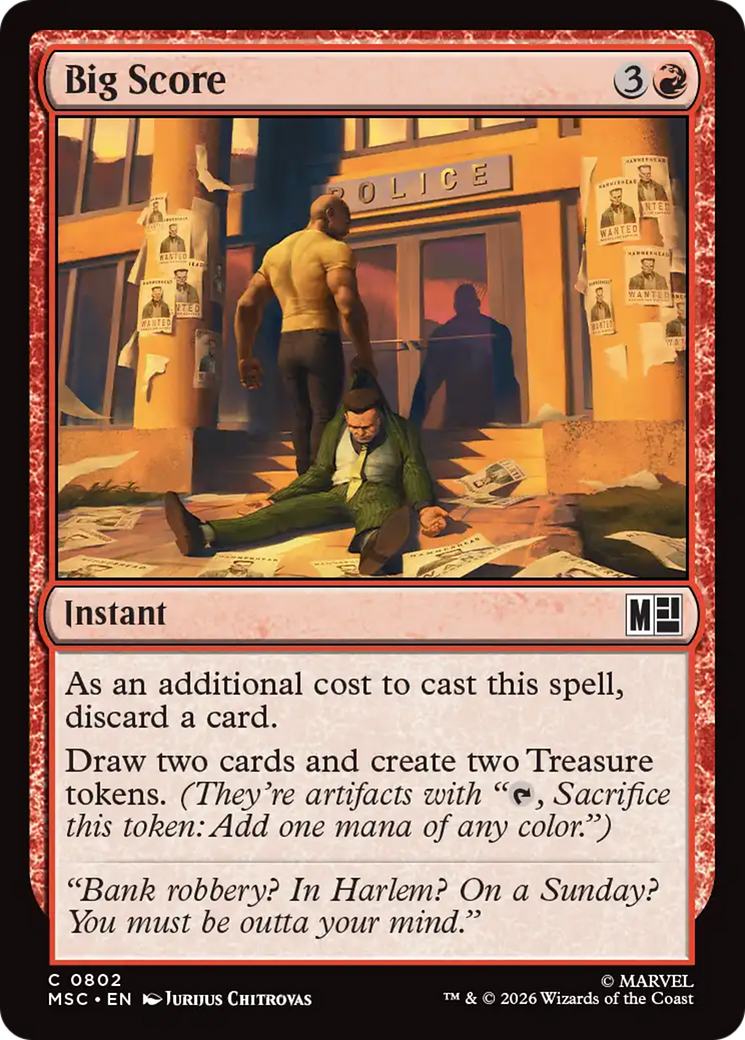 Big Score [Marvel Super Heroes Commander] - The Mythic Store | 24h Order Processing