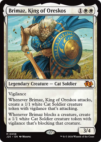Brimaz, King of Oreskos (Anime) [Foundations Jumpstart] - The Mythic Store | 24h Order Processing