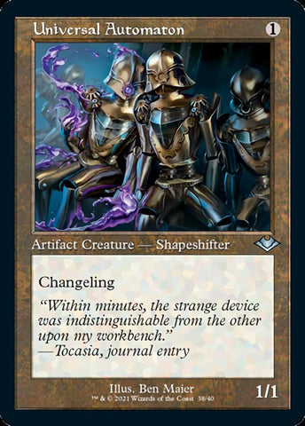 Universal Automaton (Retro Foil Etched) [Modern Horizons] - The Mythic Store | 24h Order Processing