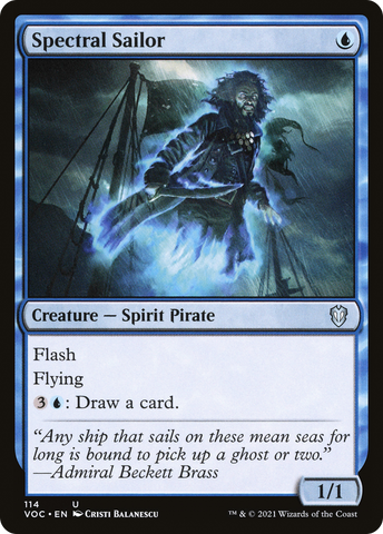 Spectral Sailor [Innistrad: Crimson Vow Commander] - The Mythic Store | 24h Order Processing