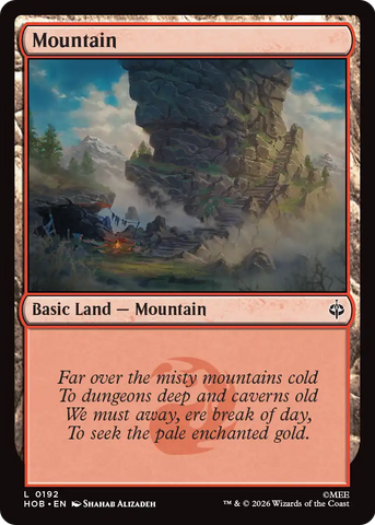 Mountain (0192) [The Hobbit] - The Mythic Store | 24h Order Processing