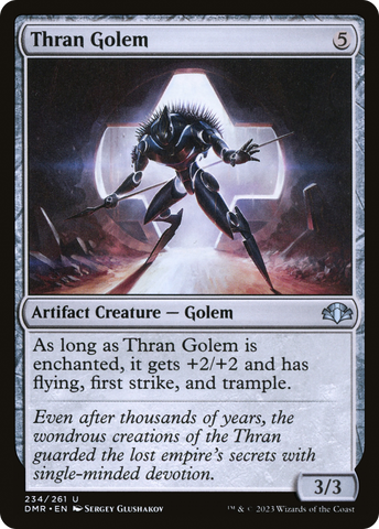 Thran Golem [Dominaria Remastered] - The Mythic Store | 24h Order Processing