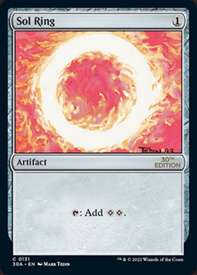 Sol Ring (131) [30th Anniversary Edition] - The Mythic Store | 24h Order Processing