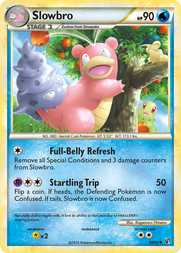 Slowbro (38/90) [HeartGold & SoulSilver: Undaunted] - The Mythic Store | 24h Order Processing