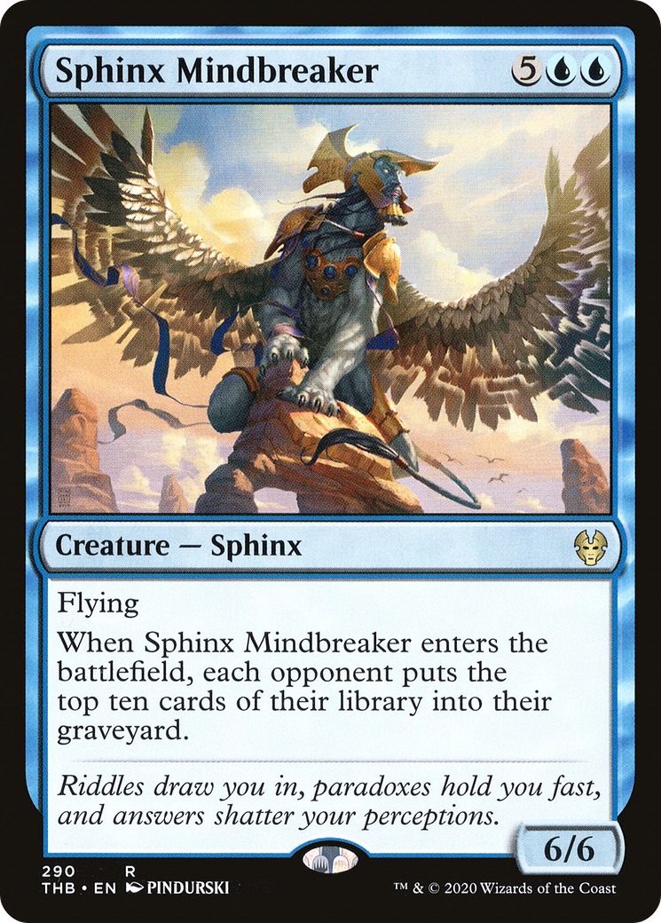 Sphinx Mindbreaker [Theros Beyond Death] - The Mythic Store | 24h Order Processing