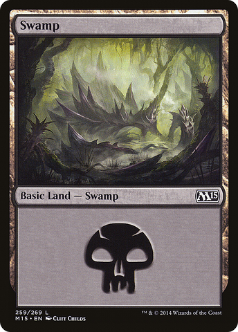 Swamp (259) [Magic 2015] - The Mythic Store | 24h Order Processing