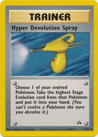 Hyper Devolution Spray (73/75) [Neo Discovery Unlimited] - The Mythic Store | 24h Order Processing