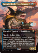 Captain Howler, Sea Scourge (Borderless) [Aetherdrift] - The Mythic Store | 24h Order Processing