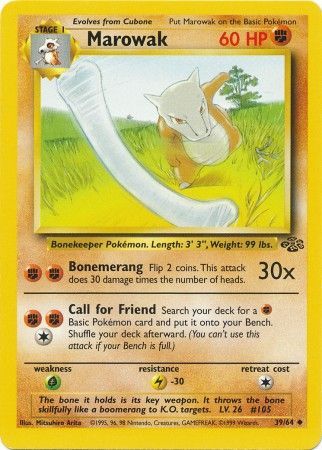 Marowak (39/64) [Jungle Unlimited] - The Mythic Store | 24h Order Processing