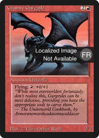 Granite Gargoyle [Foreign Black Border] - The Mythic Store | 24h Order Processing