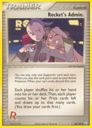 Rocket's Admin. (86/109) [EX: Team Rocket Returns] - The Mythic Store | 24h Order Processing