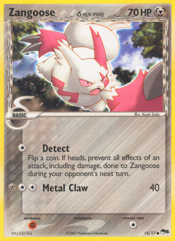 Zangoose (15/17) (Delta Species) [POP Series 5] - The Mythic Store | 24h Order Processing