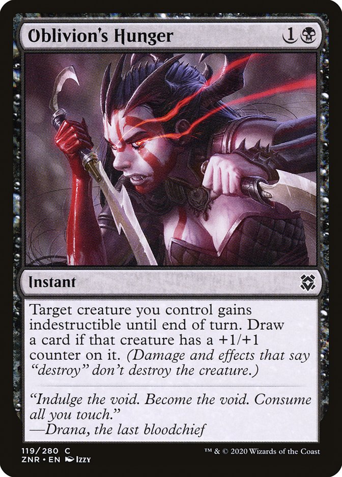 Oblivion's Hunger [Zendikar Rising] - The Mythic Store | 24h Order Processing