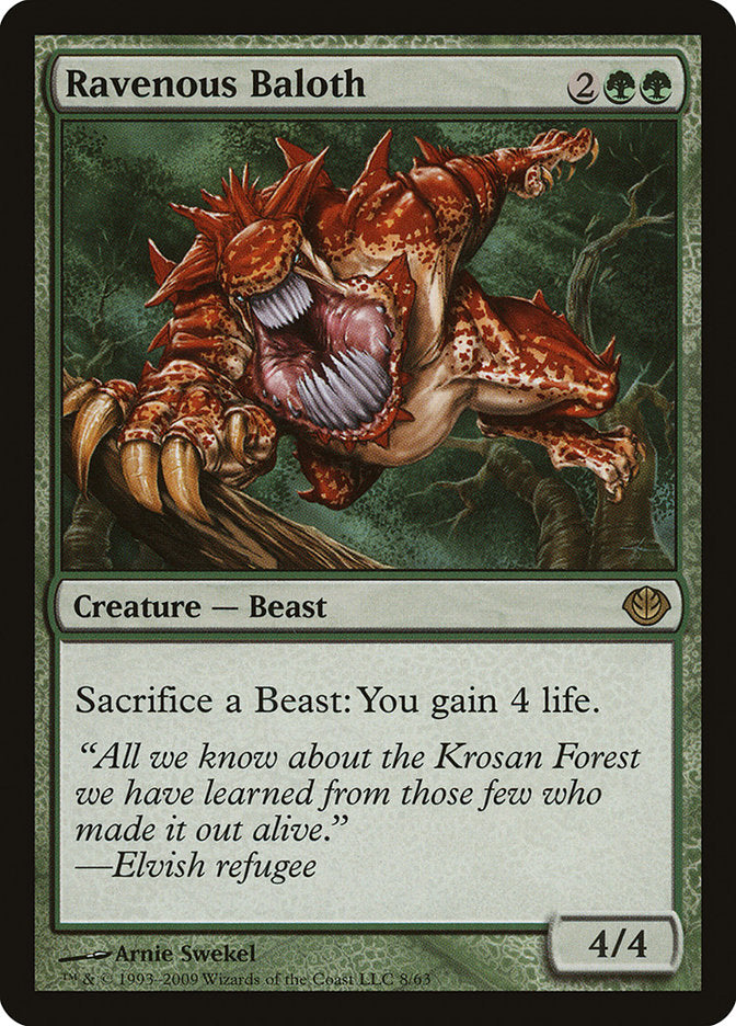 Ravenous Baloth [Duel Decks: Garruk vs. Liliana] - The Mythic Store | 24h Order Processing