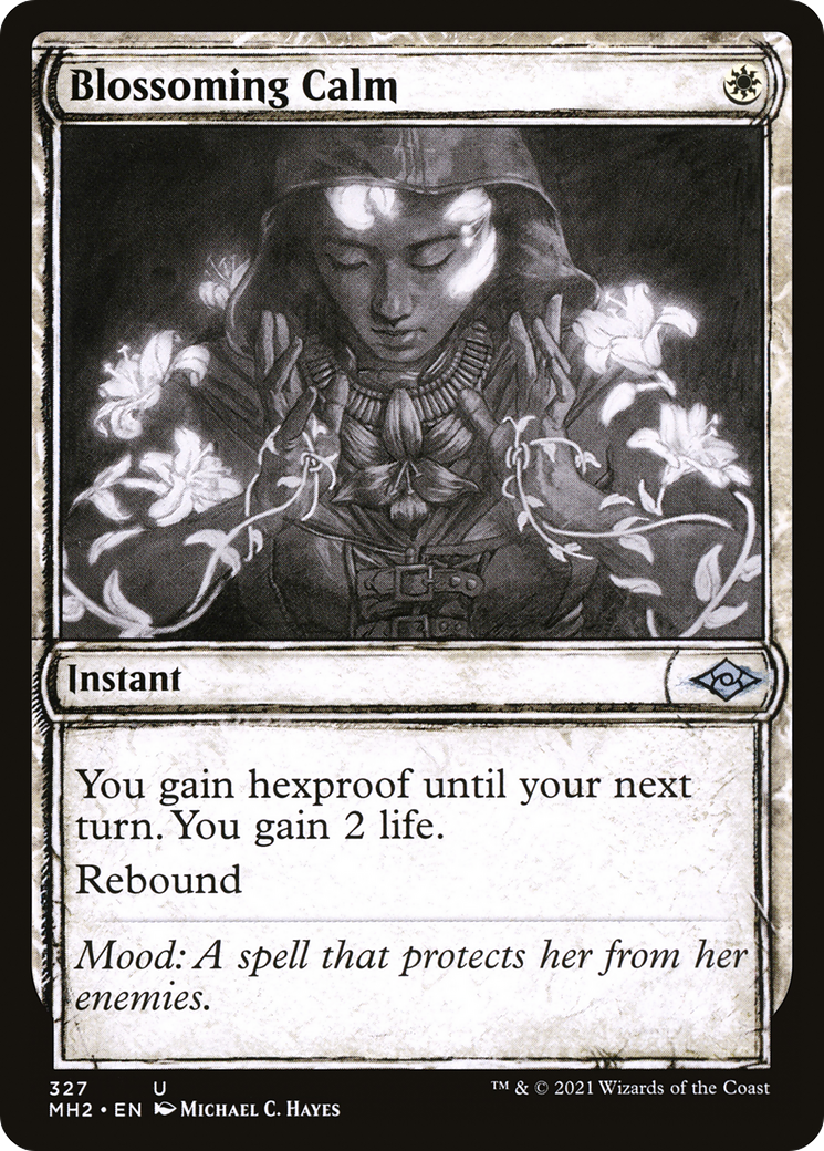 Blossoming Calm (Sketch) [Modern Horizons 2] - The Mythic Store | 24h Order Processing