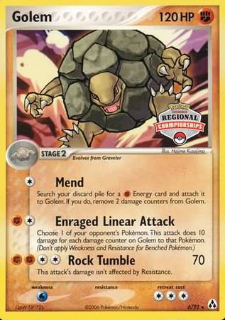 Golem (6/92) (Regional Championship Promo) [EX: Legend Maker] - The Mythic Store | 24h Order Processing