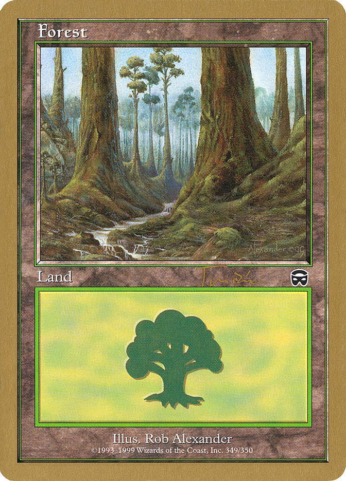 Forest (jt349) (Jan Tomcani) [World Championship Decks 2001] - The Mythic Store | 24h Order Processing