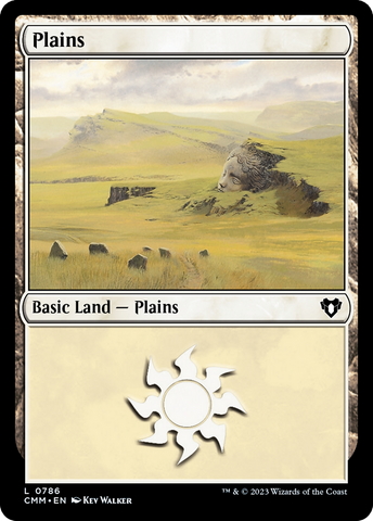 Plains (786) [Commander Masters] - The Mythic Store | 24h Order Processing